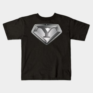 Super Sleek Style Y Symbol Kids T-Shirt